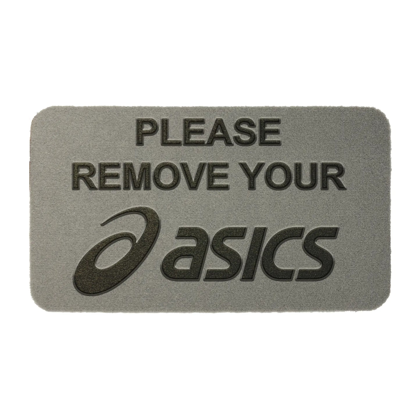 ASICS Light Grey Doormat 70 x 40cm
