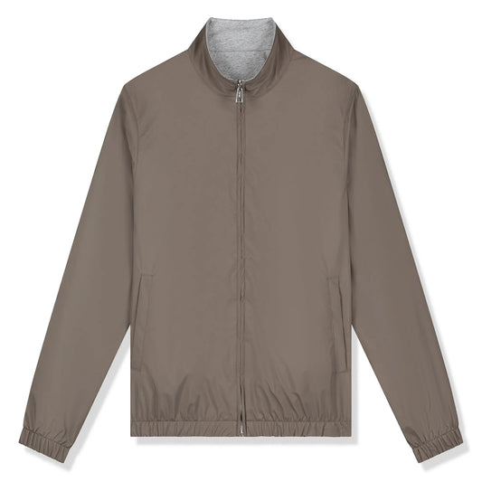 Aurélien Reversible Ash Grey Resort Jacket