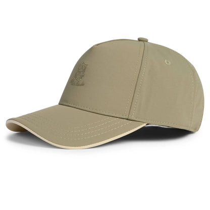 Belier Crest Logo Taupe Cap