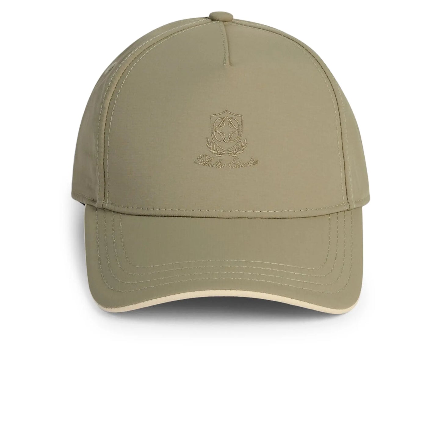 Belier Crest Logo Taupe Cap