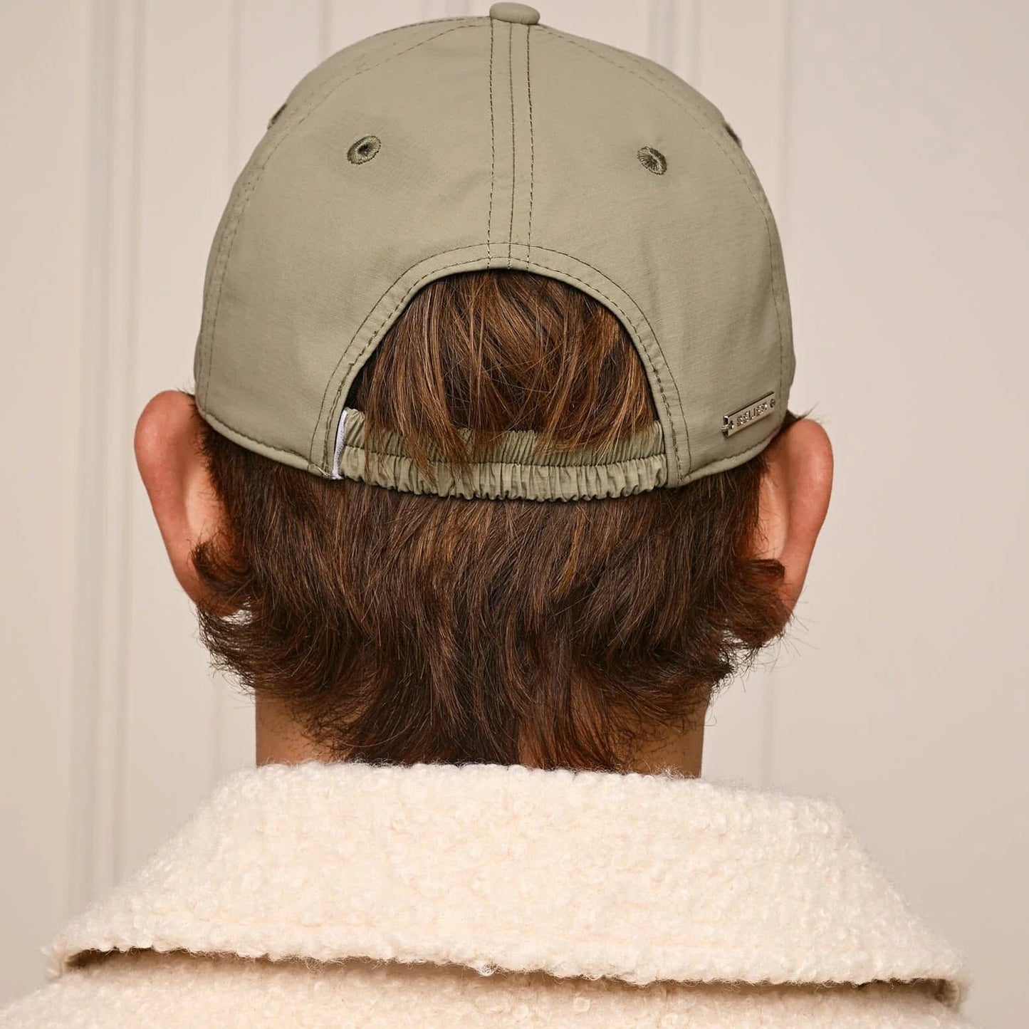 Belier Crest Logo Taupe Cap