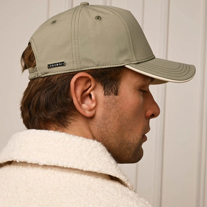 Belier Crest Logo Taupe Cap