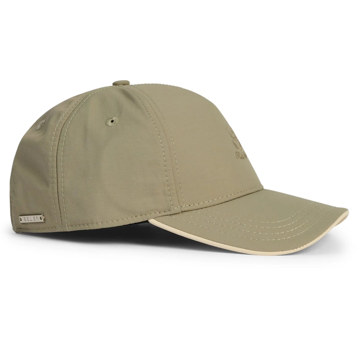 Belier Crest Logo Taupe Cap