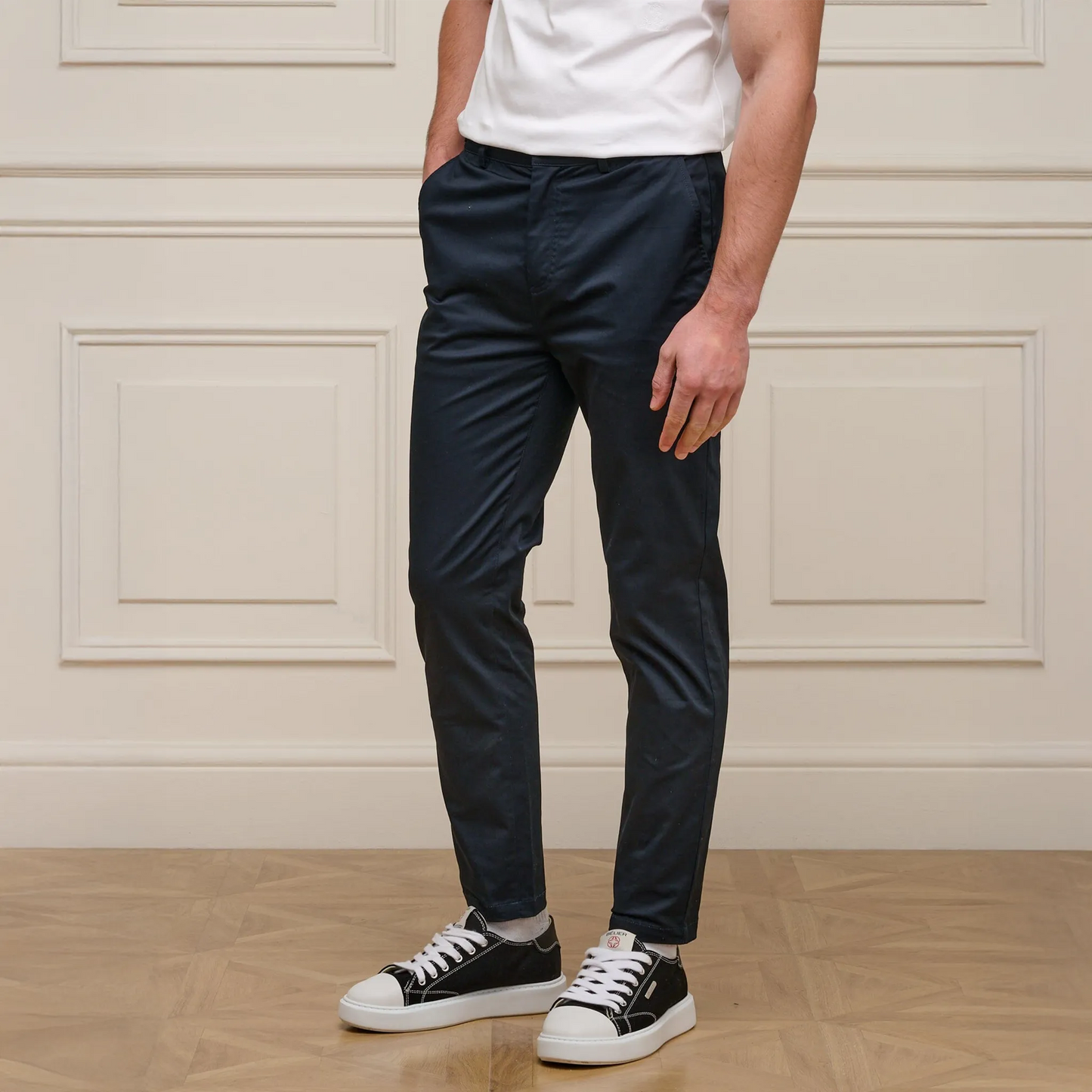 Belier Essential Side Adjuster Navy Trousers