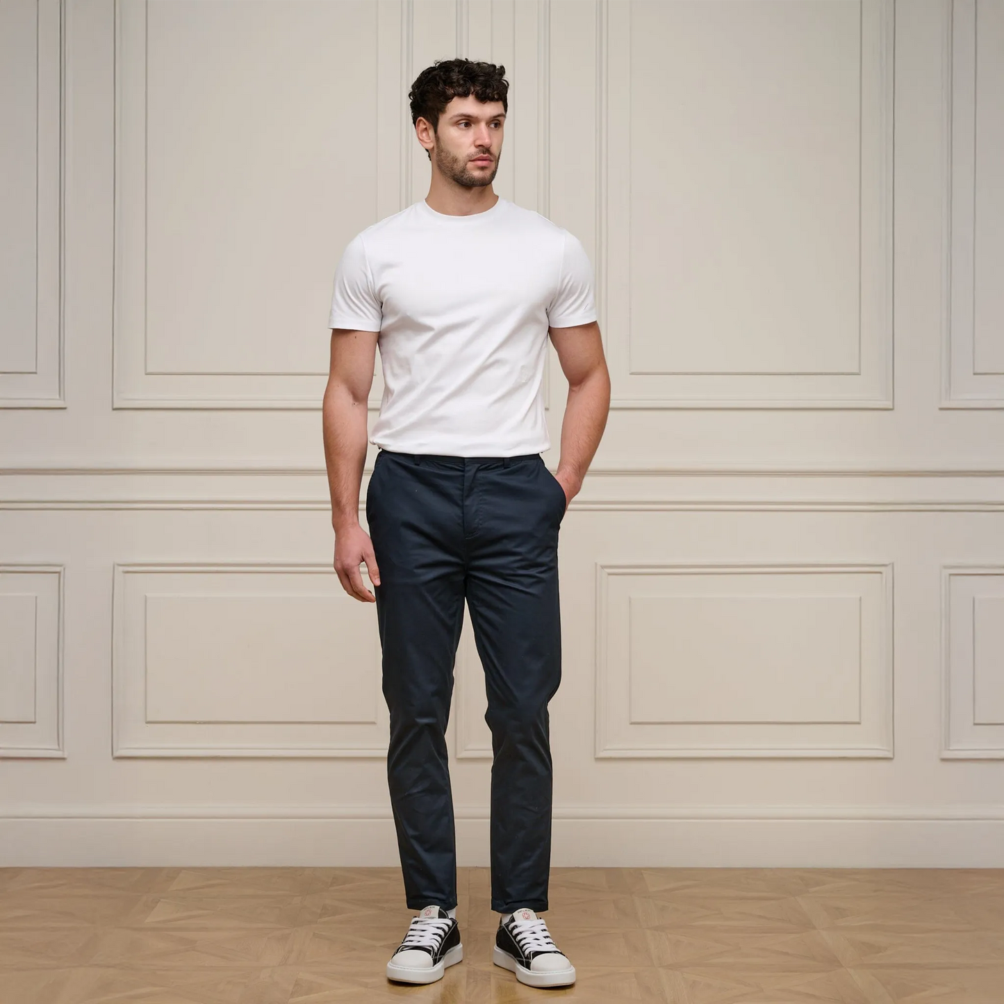 Belier Essential Side Adjuster Navy Trousers