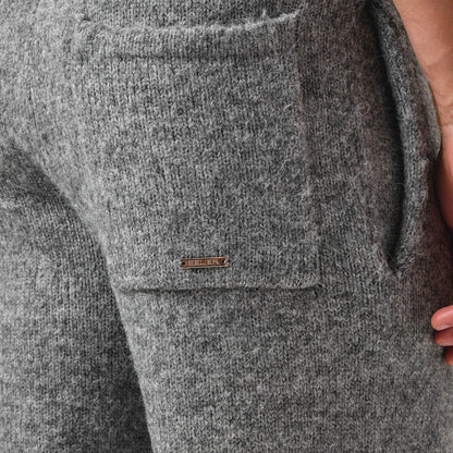 Belier Knitted Grey Sweatpants