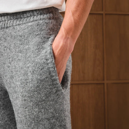 Belier Knitted Grey Sweatpants
