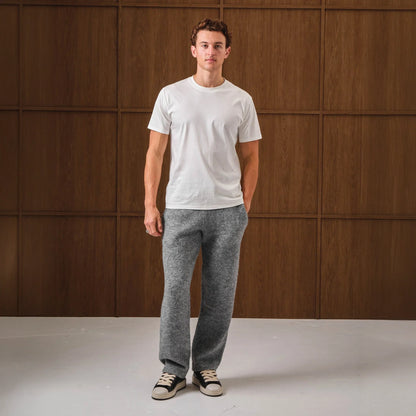 Belier Knitted Grey Sweatpants