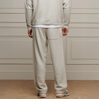 Belier Mohair Knit Marl Grey Sweatpants