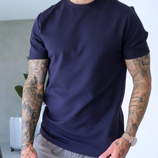 Belier Premium Navy T Shirt