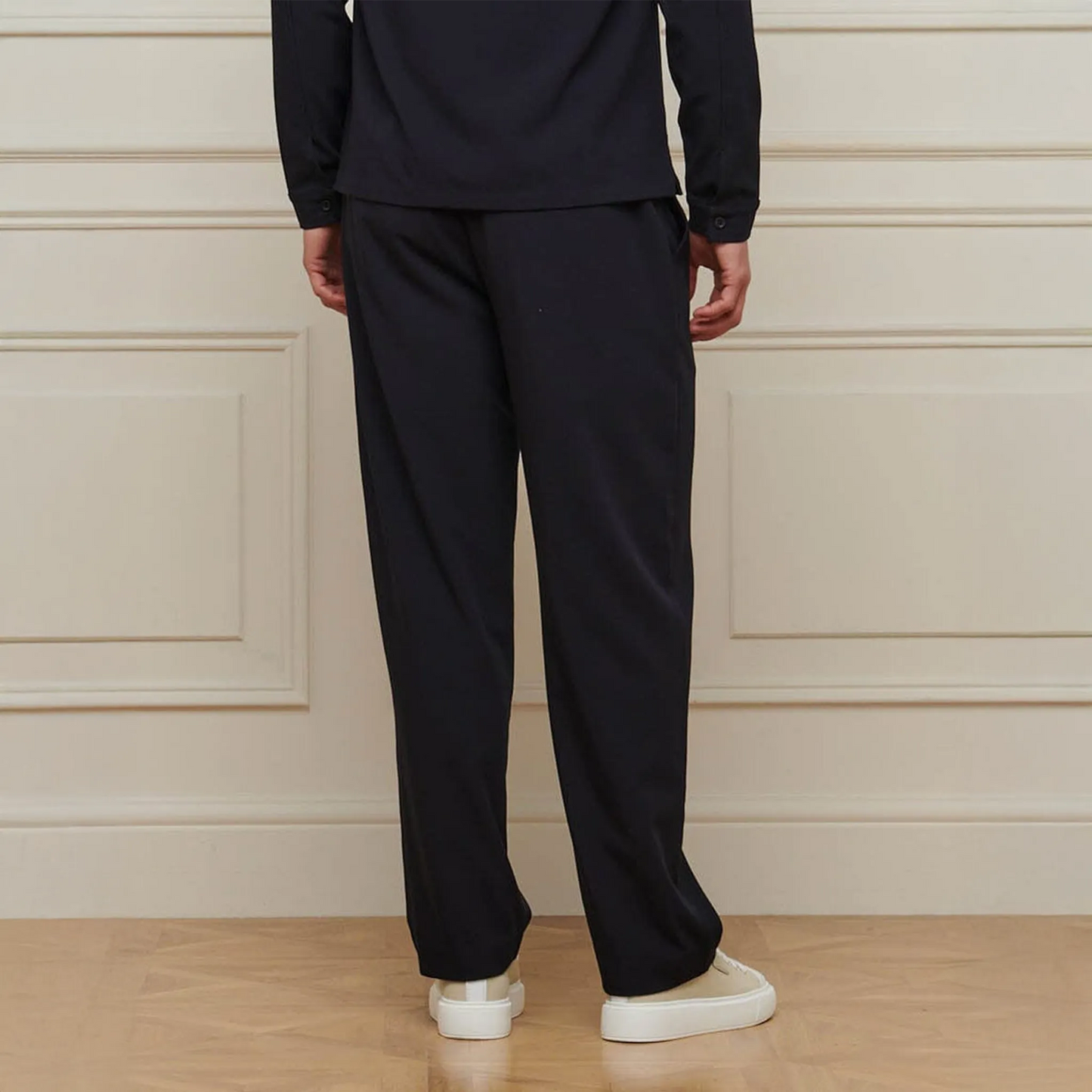 Belier Relaxed Fit Navy Trousers