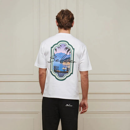 Belier Riviera View White T Shirt