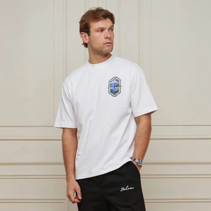 Belier Riviera View White T Shirt
