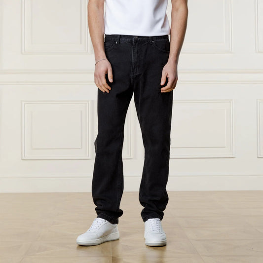 Belier Straight Leg Jeans Washed Black
