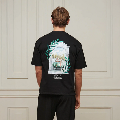 Belier Val d'Isère Arch Black T Shirt