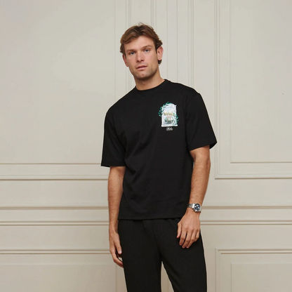 Belier Val d'Isère Arch Black T Shirt