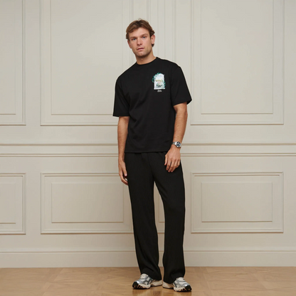 Belier Val d'Isère Arch Black T Shirt