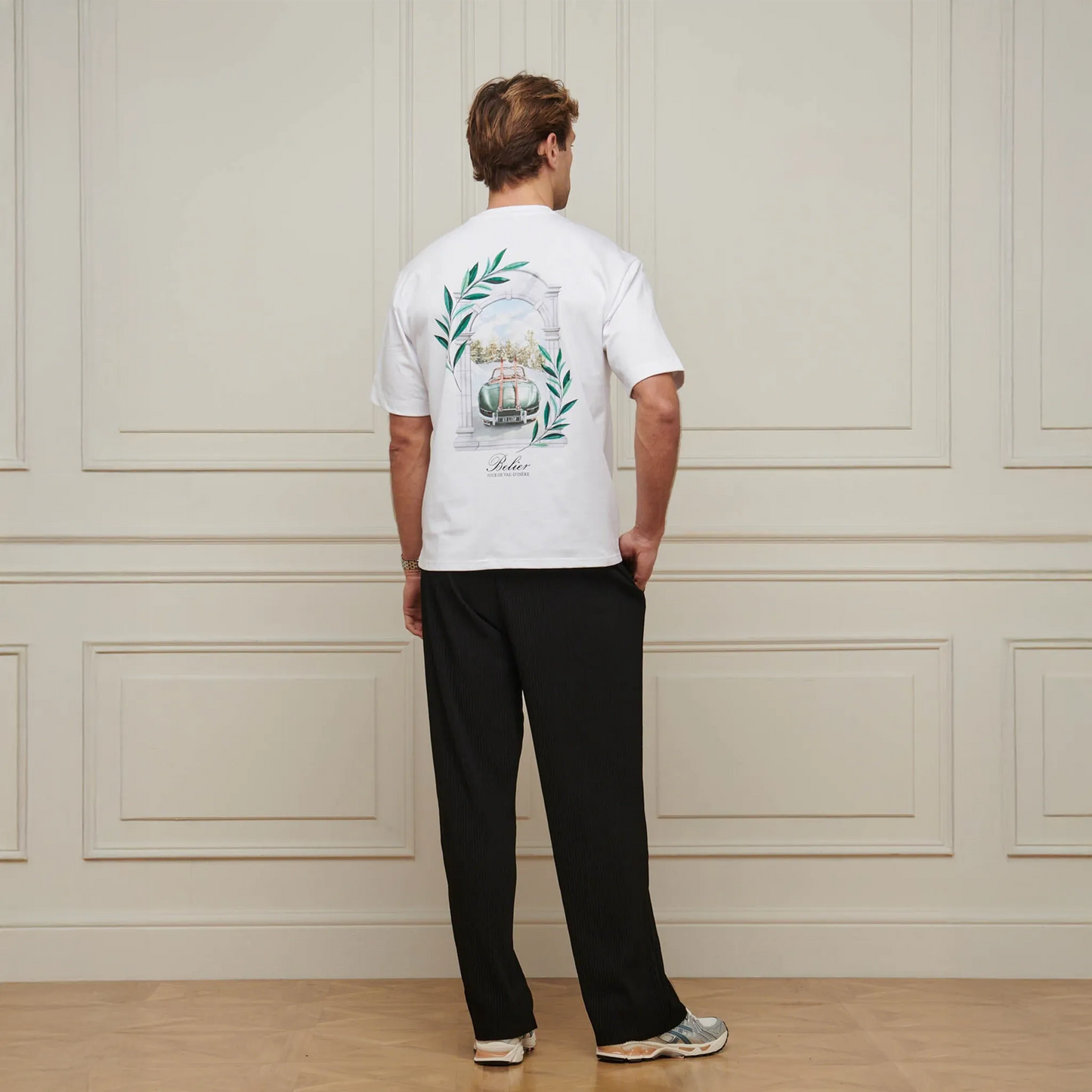 Belier Val d'Isère Arch White T Shirt