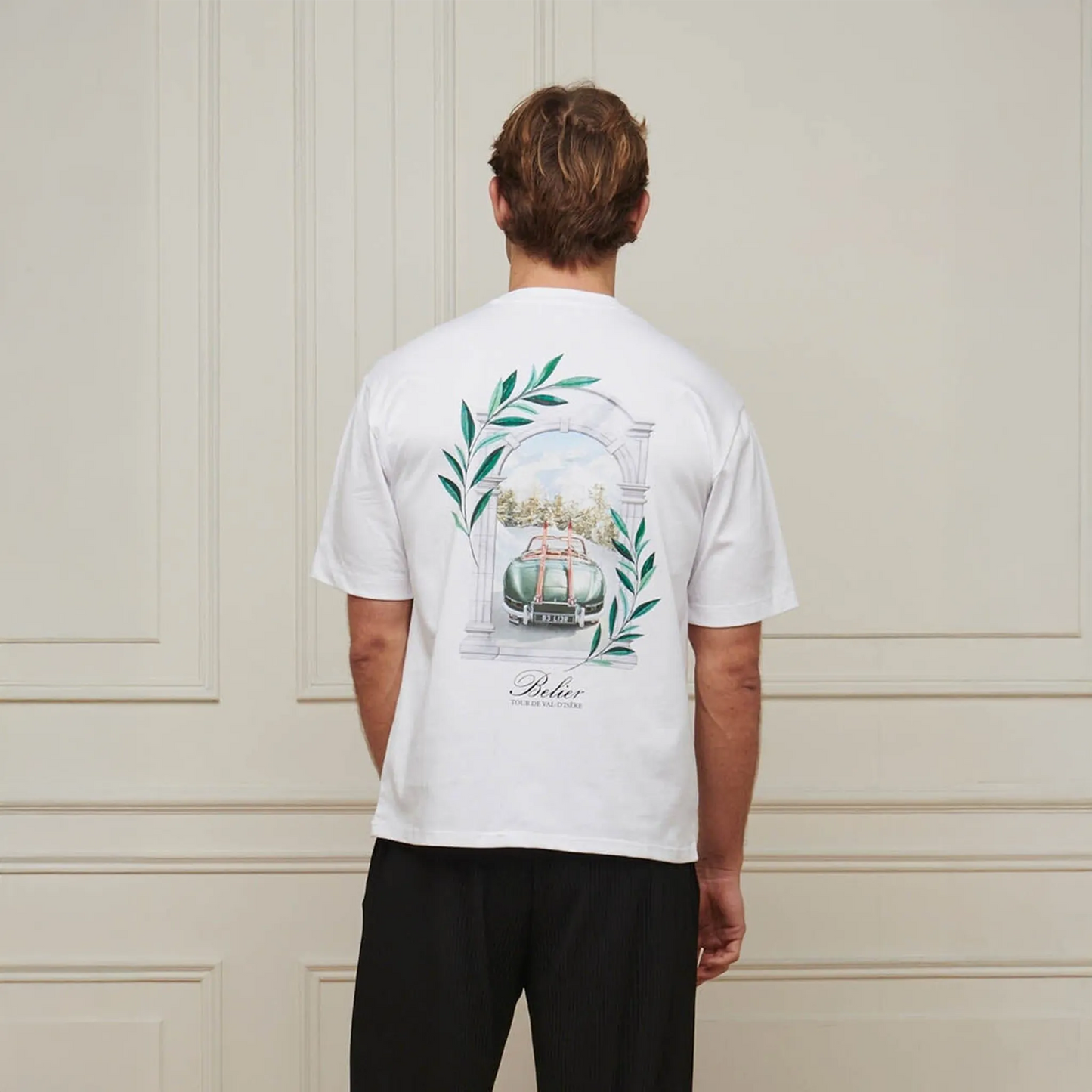 Belier Val d'Isère Arch White T Shirt