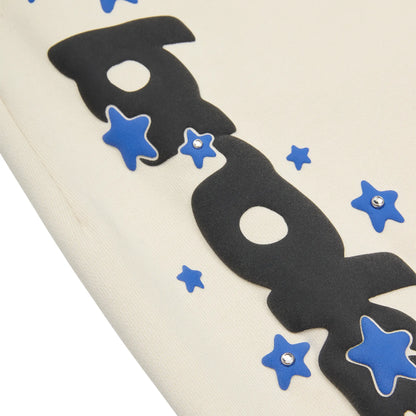 Broken Planet All The Stars Straight Leg Ivory White Sweatpants