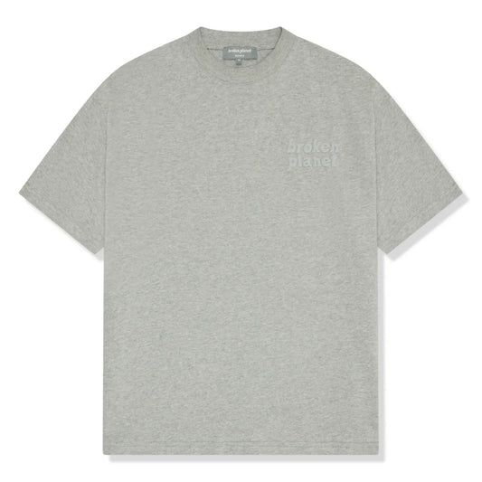 Broken Planet Basics Heather Grey T Shirt