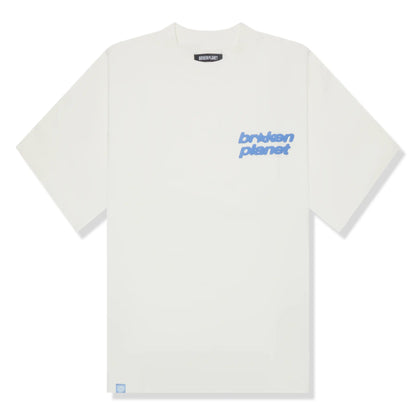 Broken Planet Basics Washed Vanilla White T Shirt