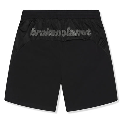 Broken Planet Black Swimming Shorts