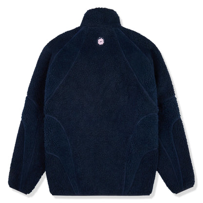 Broken Planet Dark Blue Polar Fleece