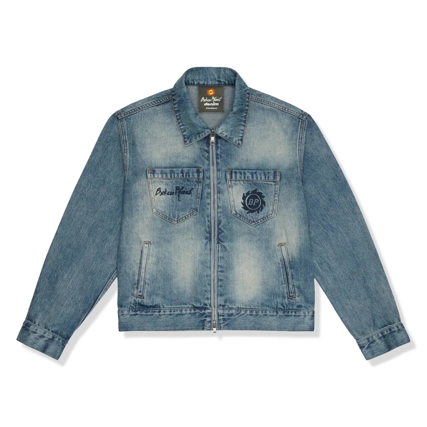 Broken Planet Denim Blue Jacket