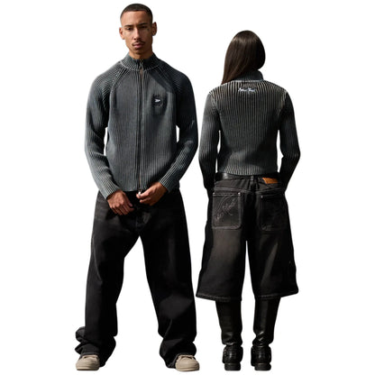 Broken Planet Denim Washed Black Shorts