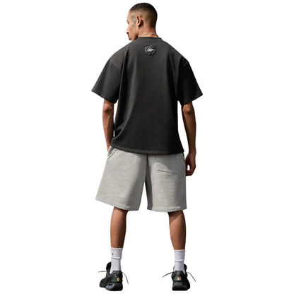 Broken Planet Falling Stars Soot Black T Shirt