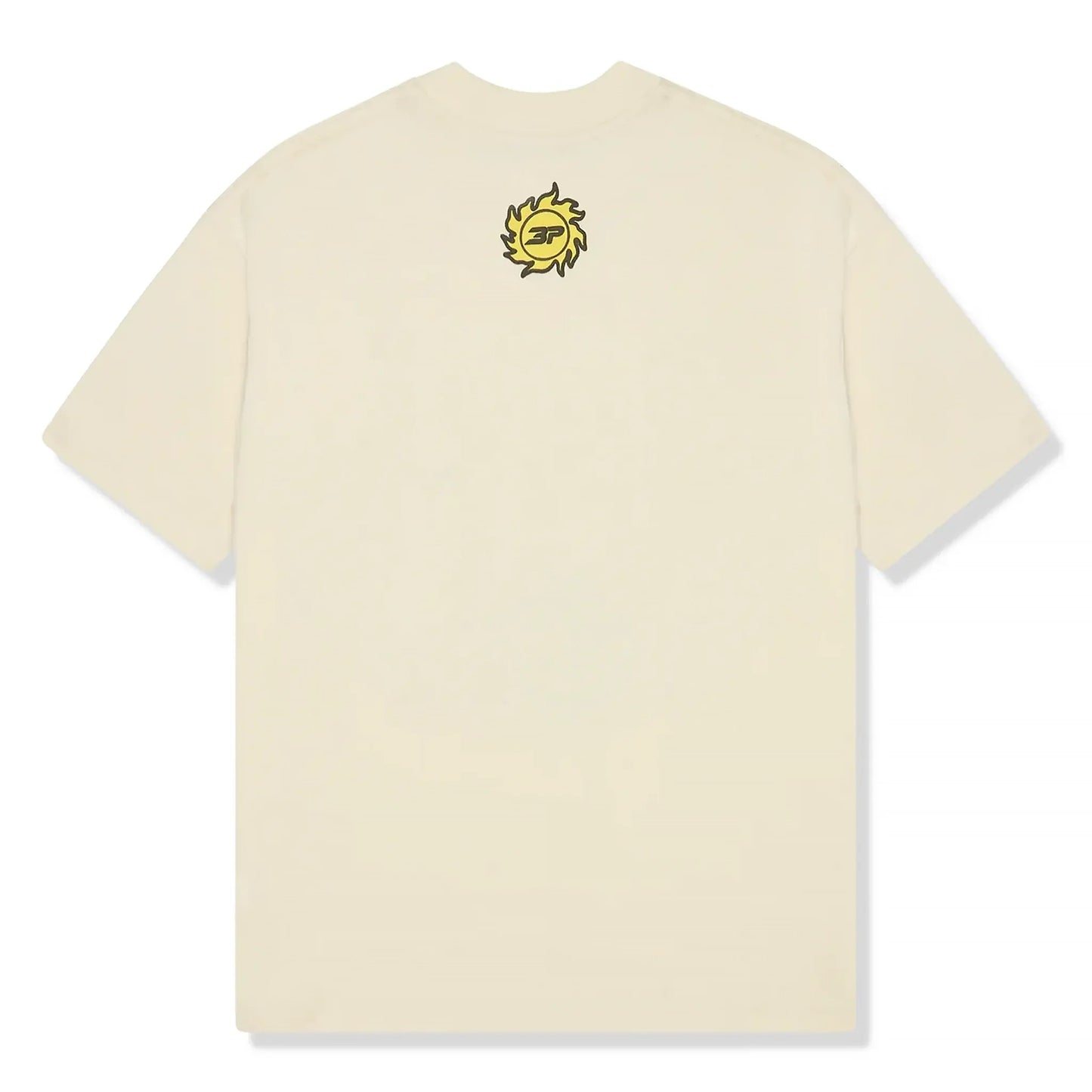 Broken Planet Foot On The Gas Vanilla White T Shirt