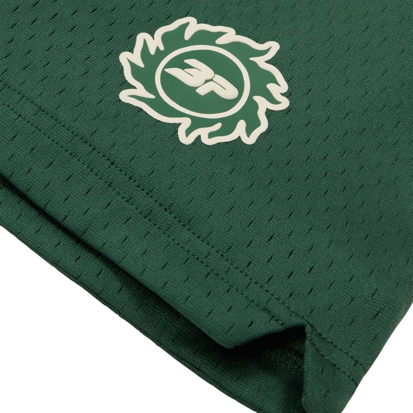 Broken Planet Mesh Green Shorts