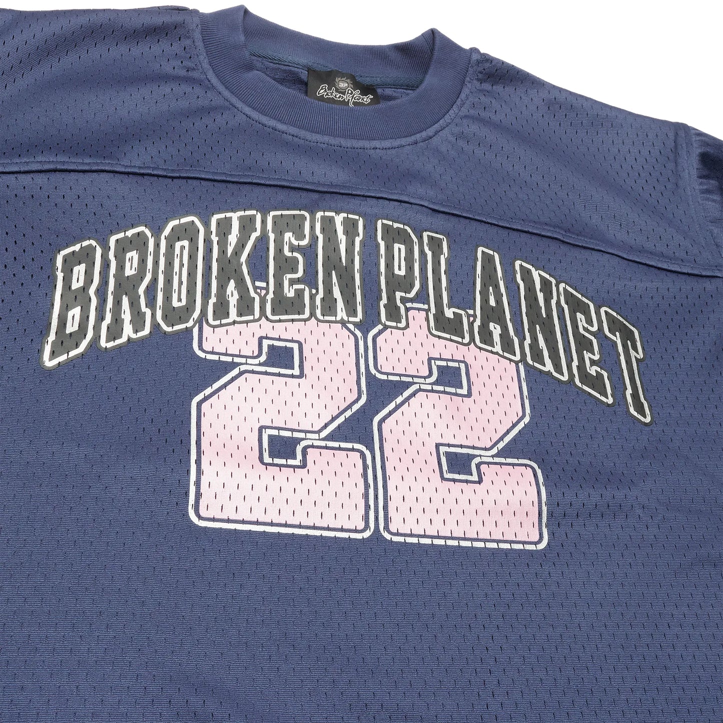 Broken Planet Mesh Outerspace Blue Jersey