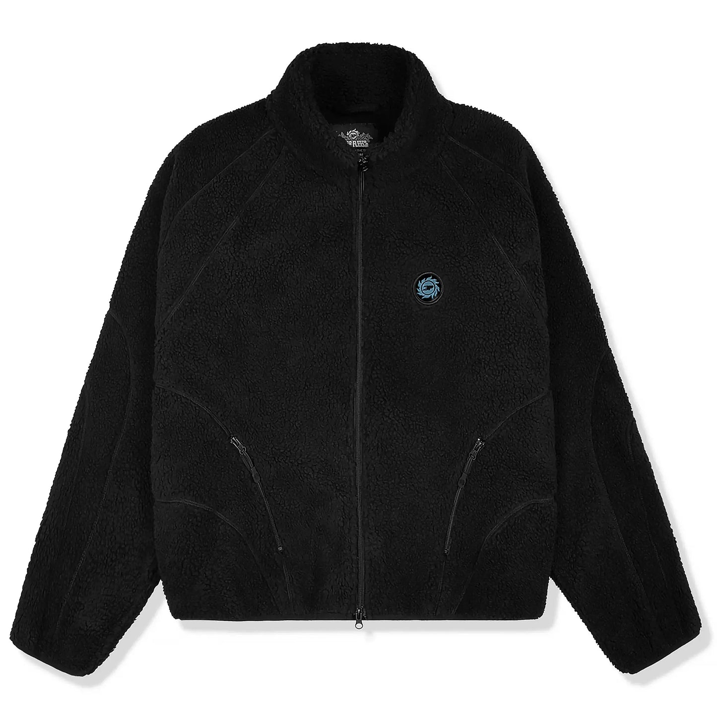 Broken Planet Midnight Black Polar Fleece