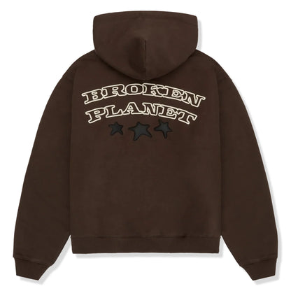 Broken Planet Out Of Service Mocha Brown Hoodie