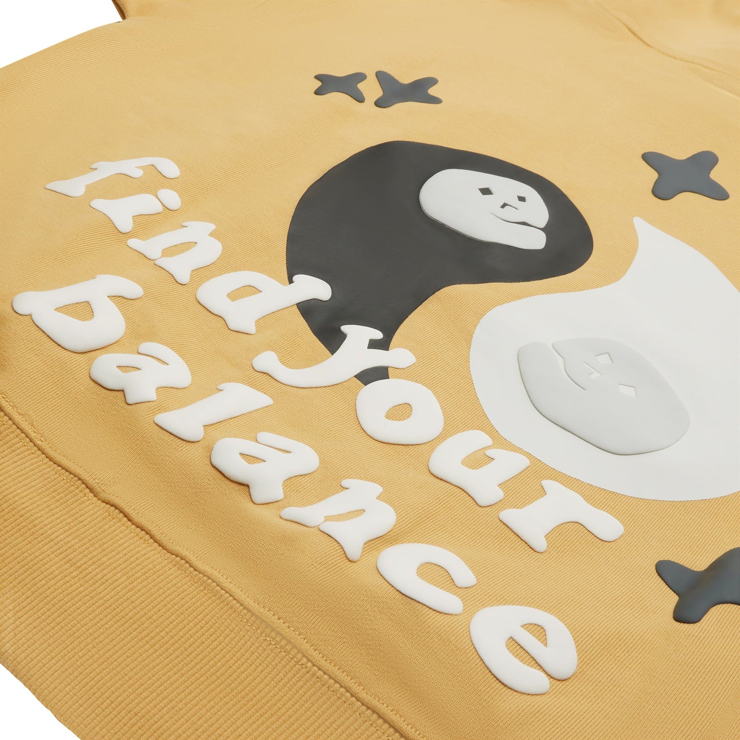 Broken Planet So Much Chaos Mustard Yellow Hoodie