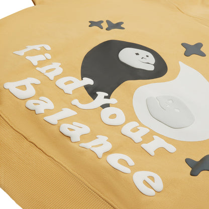 Broken Planet So Much Chaos Mustard Yellow Hoodie