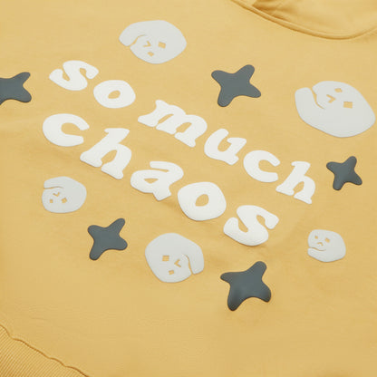 Broken Planet So Much Chaos Mustard Yellow Hoodie