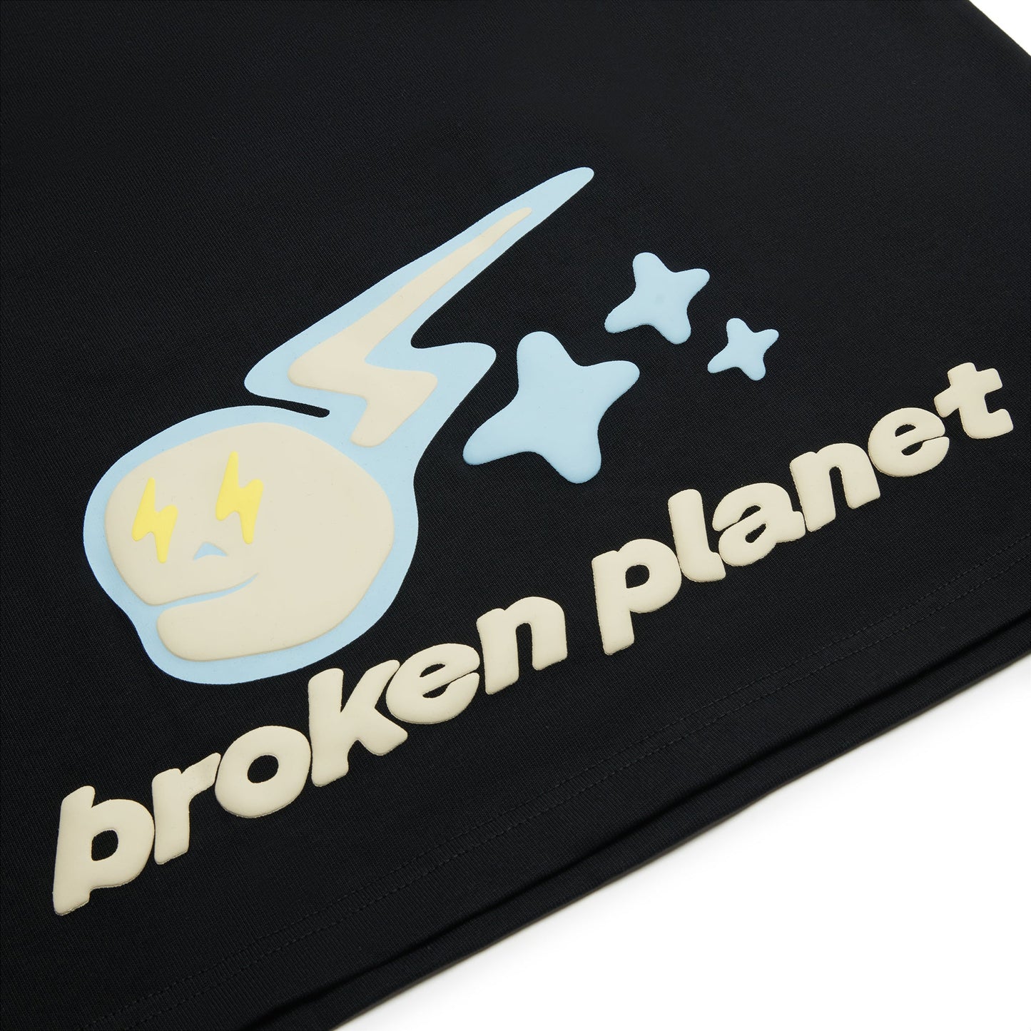 Broken Planet Speed of Light Midnight Black T Shirt