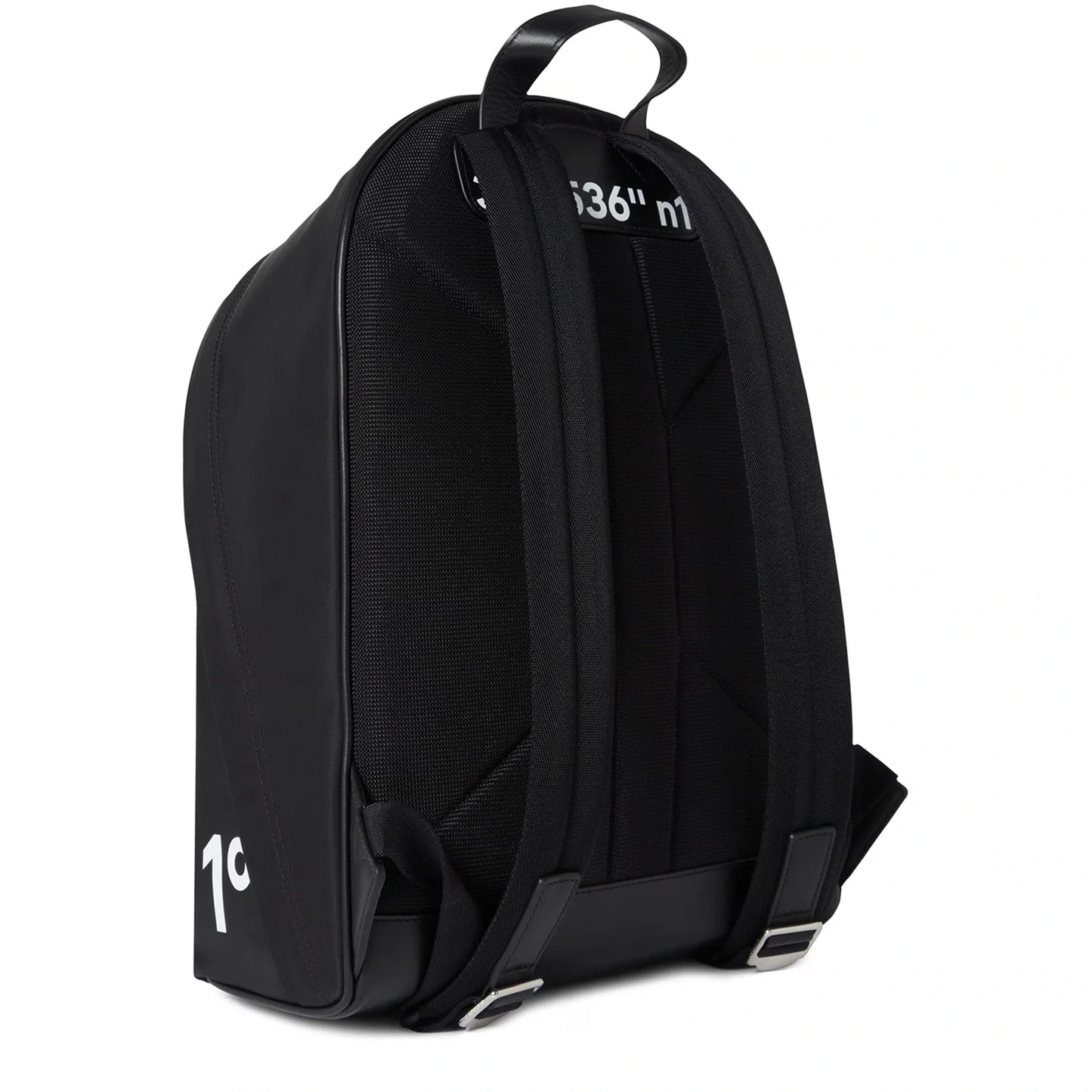 Burberry Coordinates Print Nylon Black Backpack