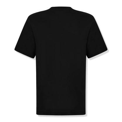 Burberry EKD Check Cotton Black T Shirt