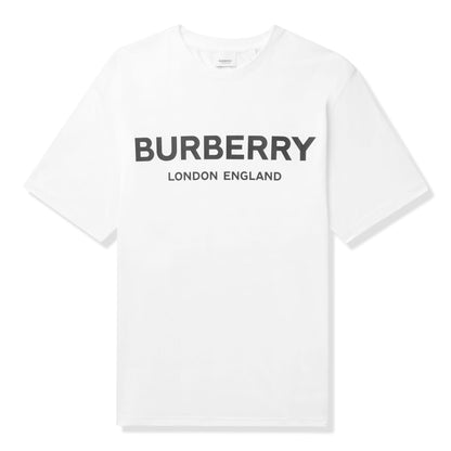 Preloved - Burberry Letchford Logo White T Shirt