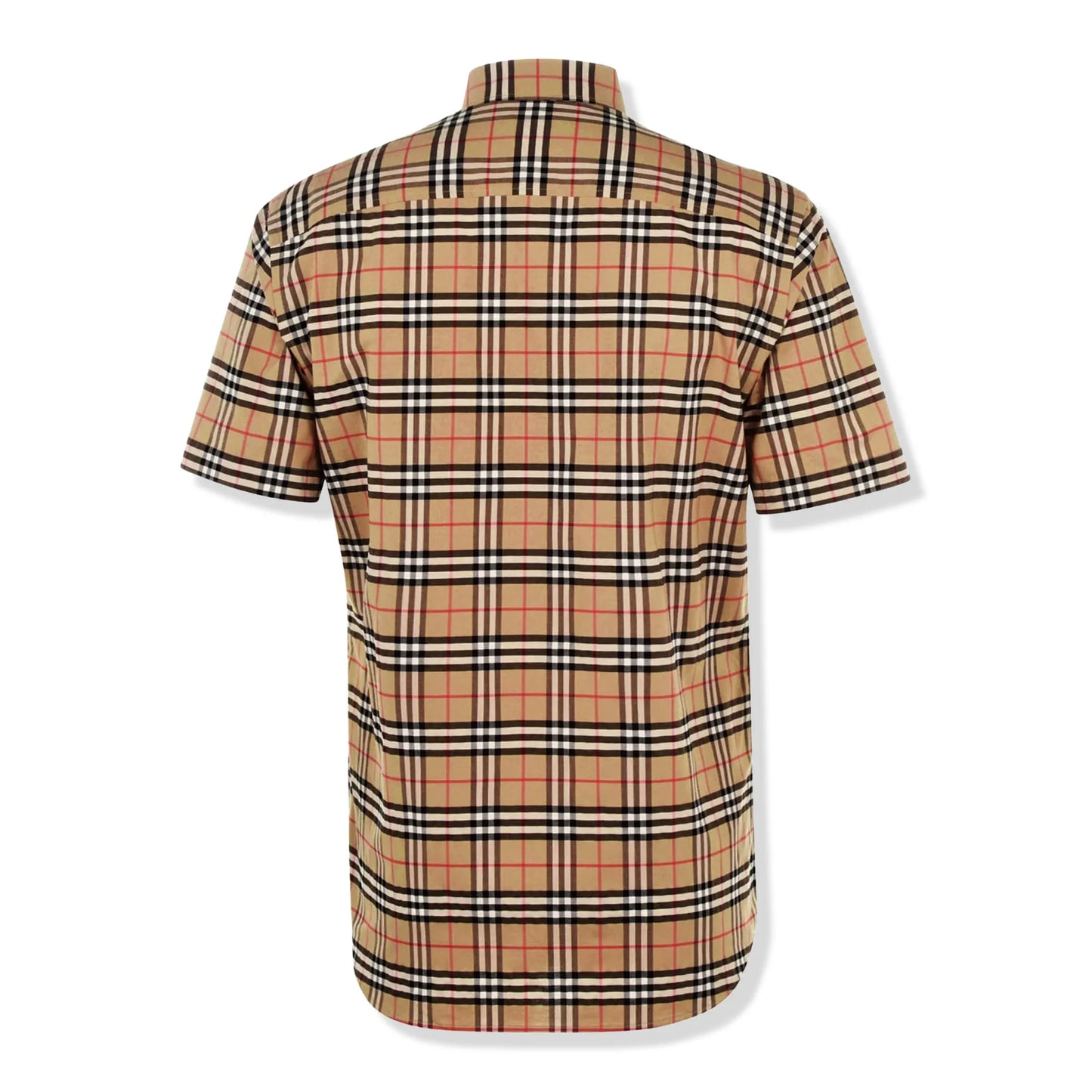 Burberry Short Sleeve Check Cotton Shirt