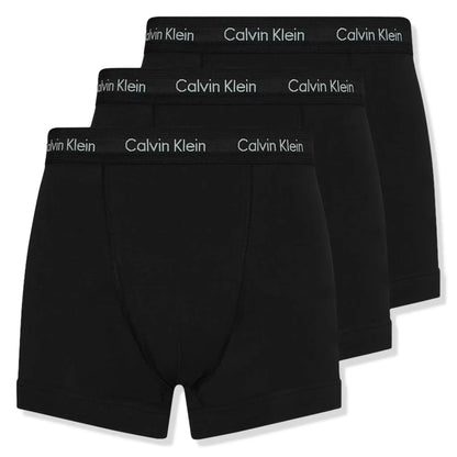 Calvin Klein Cotton Stretch Black Boxer Shorts Three Pack
