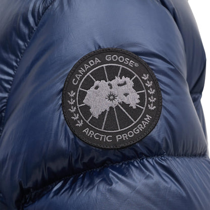 Canada Goose Down & Nylon Crofton Navy Puffer Jacket