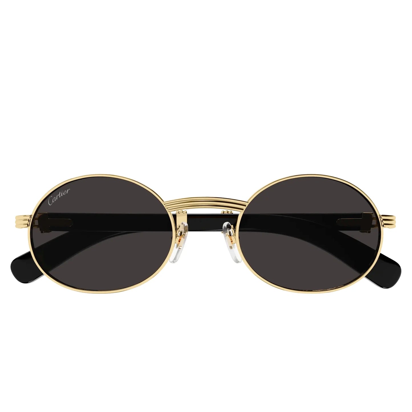 Cartier Eyewear CT0464S-001 Gold Grey Sunglasses