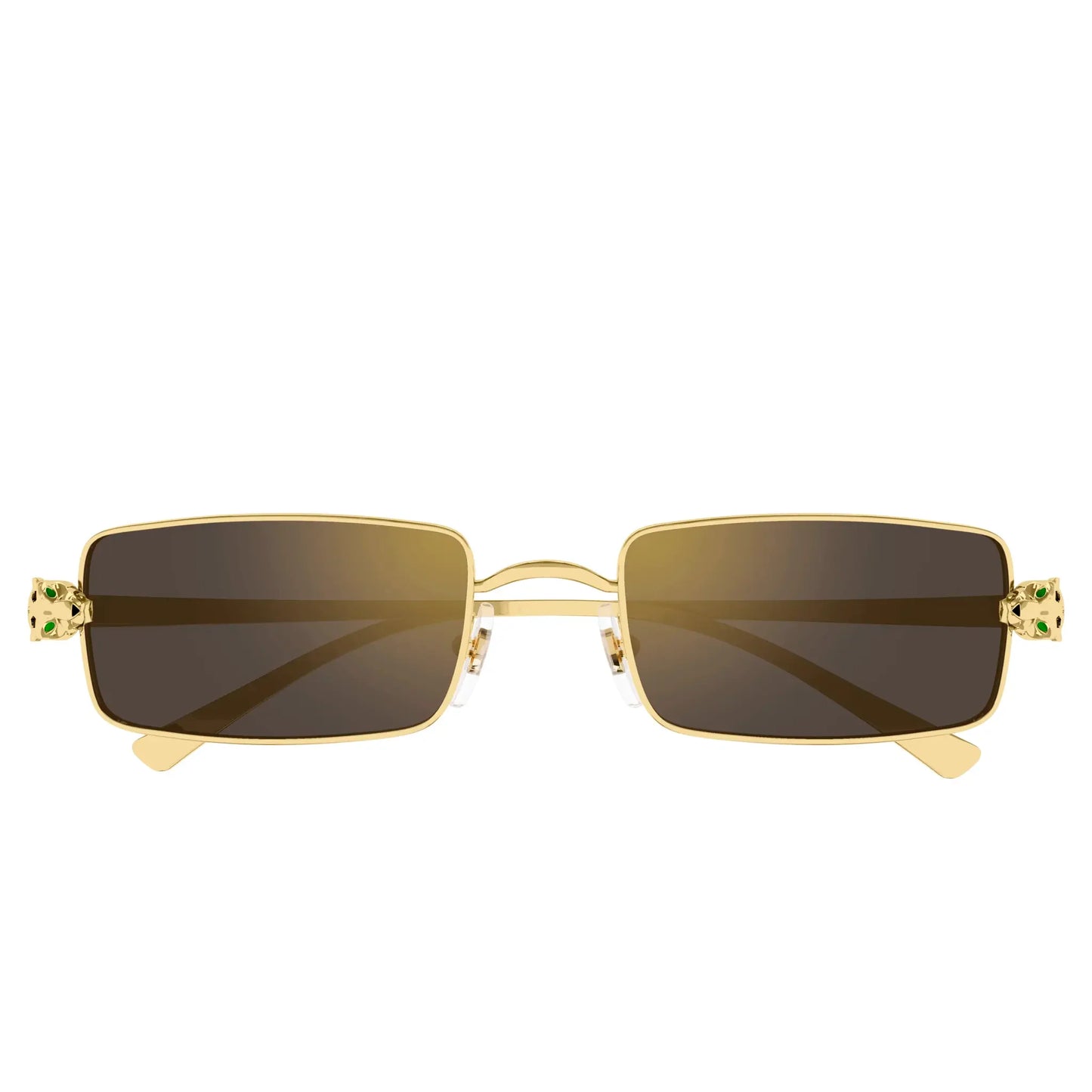 Cartier Eyewear CT0473S-001 Panthere De Cartier Gold Grey Sunglasses