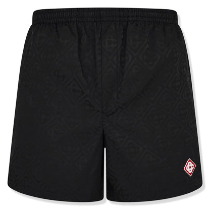 Casablanca Casa Jacquard Black Swim Shorts