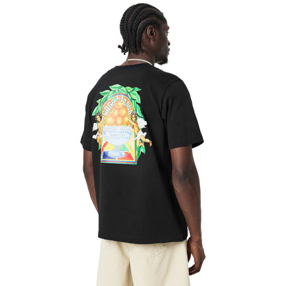 Casablanca Casa Triomphe Black T Shirt